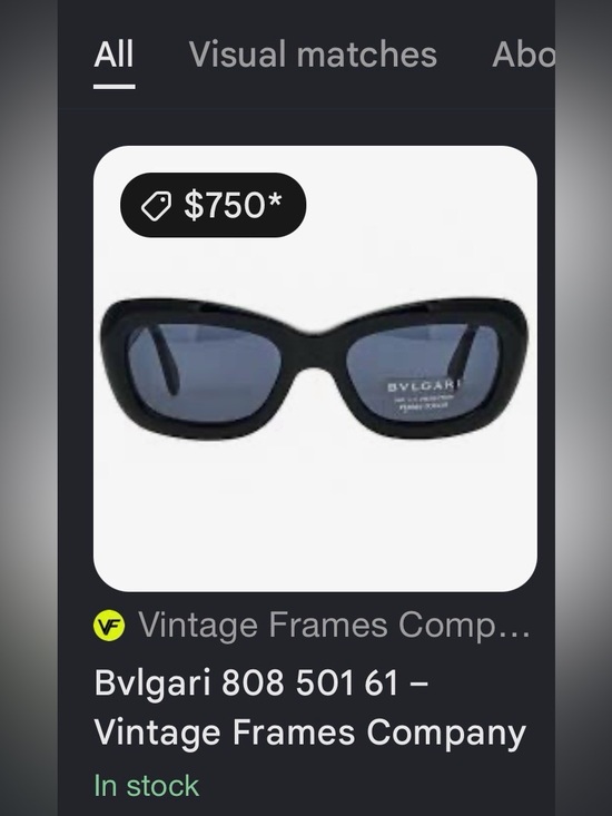 BVLGARI 808 501 61 Sunglases main image 6